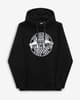 Sudadera con capucha Vans Off The Wall OG 66 negro blanco