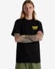Camiseta Vans Wave Cheers manga corta negro amarillo