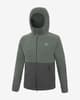 Forro polar con capucha Wild Country Sequence verde