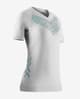 Camiseta X-Bionic Twyce Run manga corta blanco verde mujer