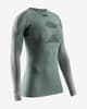 Camiseta X-Bionic Invent FX manga larga verde bosque mujer