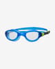 Gafas de natación Zoggs Phantom 2.0 azul verde gris con lentes transparentes