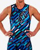 Maillot triatlón Zoot LTD sin mangas azul negro
