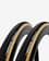 Pack tubular Vittoria Rally negro marrón (2 unidades)