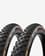 Pack cubierta Vittoria Barzo TLR Graphene 2.0 negro marrón claro (2 unidades)
