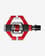 Pedales Crankbrothers Candy 7 rojo