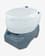 Camping EasyGo 20L Portable Toilet Grey White