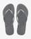 Chanclas Havaianas Slim gris acero mujer