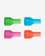 Camelbak Big Bite Valve Multicoloured (4 Units)