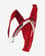 Portabidón Elite Custom Race rojo