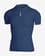 Camiseta interior Finisseur Micromesh manga corta azul oscuro
