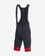 Spodenki GOREWEAR C5 Optiline czarno-czerwone