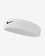 Cinta para cabeza Nike Swoosh blanco