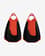 Aletas Speedo Fastskin KickFin negro rojo
