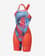 Bañador Speedo Fastskin LZR Pure Valor 2.0 Openback rojo azul mujer