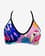 Top bikini Turbo Flamingo violeta mujer