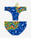 Bañador de waterpolo Turbo Crystal azul