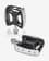 Pedale XLC PD-M17 schwarz silber