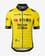 Maillot Team Visma Lease a Bike 2024 Replica manga corta amarillo
