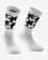 Calcetines Assos Assosoires Monogram EVO blanco negro