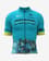 Astana Qazaqstan Team 2024 short sleeve blue jersey.