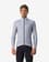 Chaqueta fina cortavientos Castelli Squadra Stretch gris plateado gris oscuro