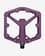 Pedales de plataforma Crankbrothers Stamp 1 Large lila