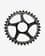 Race Face DM Face Narrow Wide Cinch 24 mm / 30 mm 10-12-Speed Chainring Black