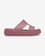 Sandalias Crocs Getaway Platform Strap rosa mujer