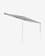 Toldo Fiamma F45S 4.0 m blanco gris