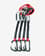 Pack 4 cintas exprés Fixe Climbing Montgrony-Rock 18 cm plateado negro