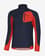 Camiseta Gore Wear R3 Partial GORE WINDSTOPPER manga larga azul oscuro rojo claro
