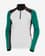 Camiseta interior Helly Hansen Lifa Merino Midweight Half Zip blanco verde mujer