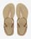 Chanclas Havaianas Twist beige mujer