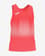 Camiseta Joma Elite VII sin mangas rosa blanco