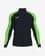 Sudadera Joma Elite IX Half Zip negro verde