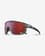 Gafas Julbo Rush negro mate con lentes REACTIV Photochromic Performance 0-3 High Contrast rojo