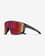 Julbo Fury S Glasses Matte Black with Spectron 3 Red Lenses Kids