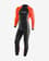 Traje neopreno Orca Openwater Core Hi-Vis manga larga negro naranja