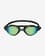 Lunettes de natation Killa 180 noir avec verres à effet miroir vert
