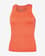 Camiseta Reld Rainier sin mangas rojo coral solar mujer