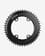 Inner plate Rotor noQ SRAM AXS BCD110x4 aero Spider Mount 35D black