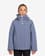 Chaqueta con capucha Roxy Galaxy azul grisáceo rosa infantil