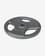 Disco hierro con agarre Softee 20 kg gris