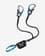Set disipador vía ferrata Salewa Ergo Tex SS azul negro