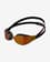 Óculos de natação Speedo Fastskin Hyper Elite preto com lentes espelhadas laranja