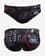 Bañador de waterpolo Turbo Gorilla negro rojo gris