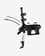Portabicicletas Thule OutWay Hanging 2 bicicletas con plataforma negro