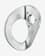 Anchor plate Petzl Coeur Stainless 10 mm (pack of 20)