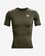 Camiseta Under Armour HeatGear Compression manga corta verde caqui